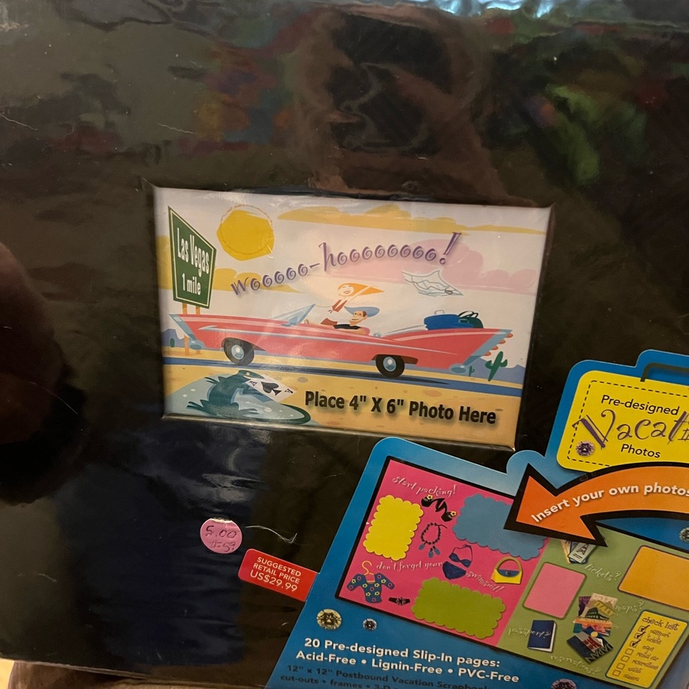 Photo Album with Colorful Inserts